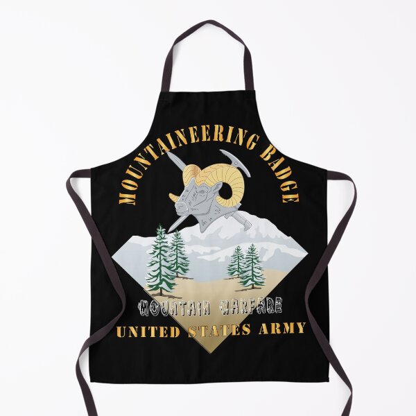 Item preview, Army - Mountaineering Badge - Mountain Warfare - United States Army w Mountains X 300 designed and sold by Military Insignia Products.