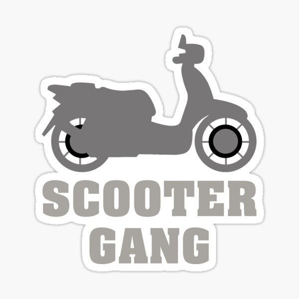 Sticker: Moped
