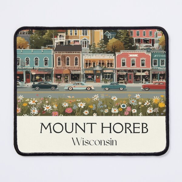 Item preview, Mount Horeb Wisconsin Trollway Art Print designed and sold by TuncGK.