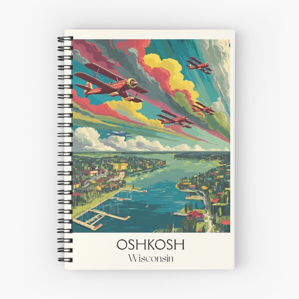 Item preview, Oshkosh Wisconsin Airshow Art Print designed and sold by TuncGK.