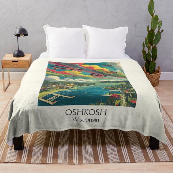 Item preview, Oshkosh Wisconsin Airshow Art Print designed and sold by TuncGK.