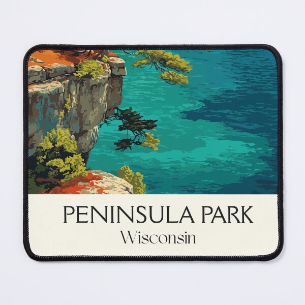 Item preview, Peninsula State Park Wisconsin Art Print designed and sold by TuncGK.