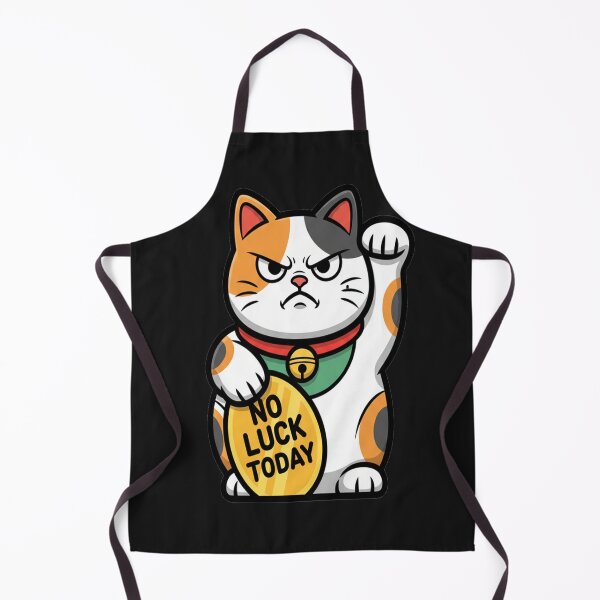 Item preview, Angry Cat Lucky Cat Middle Finger Mug - Best Cartoon Cat Meme Shirt Gift designed and sold by NovaThreads Studio.