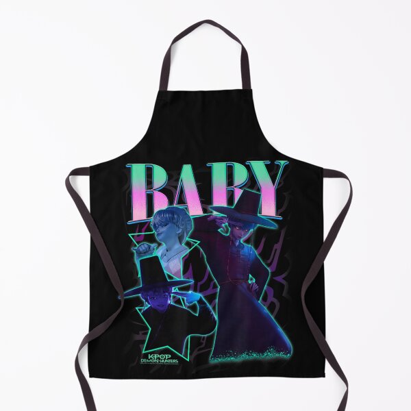 Item preview, BABY Demon Hunters K Fashion Vibe Art in Neon Mint and Pink designed and sold by NguboNorento.