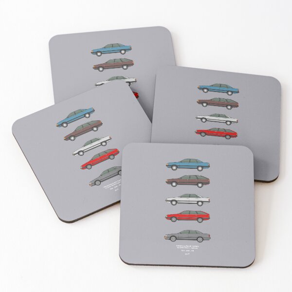 Item preview, 100, 200 and V8 1980's German saloon car collection designed and sold by RJWautographics.