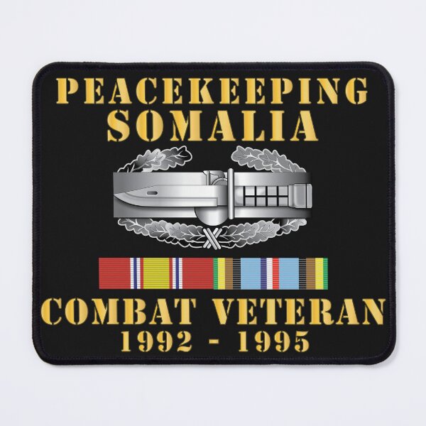 Item preview, Army - Peacekeeping Somalia 1992-1995 - Combat Veteran w CAB  EXP SVC X 300 designed and sold by Military Insignia Products.
