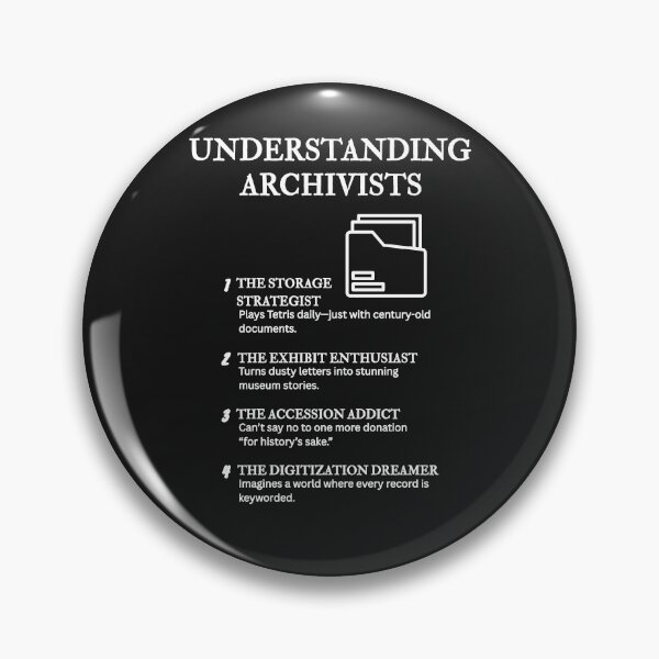 Item preview, Understanding Archivists – Humor Only Archivists Understand – Black					 designed and sold by PsyFlow35.