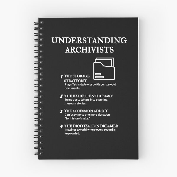 Item preview, Understanding Archivists – Humor Only Archivists Understand – Black					 designed and sold by PsyFlow35.