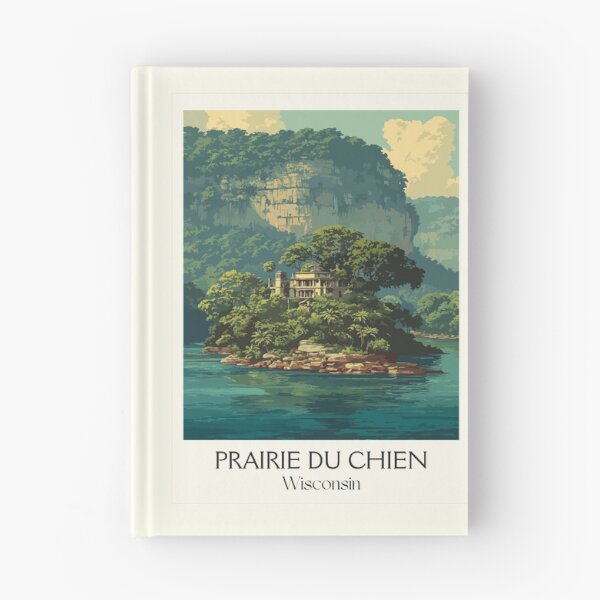 Item preview, Prairie du Chien Wisconsin Mississippi River Art Print designed and sold by TuncGK.