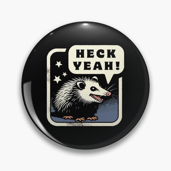Item preview, Heck Yeah! Funny Possum designed and sold by Scaryzz.