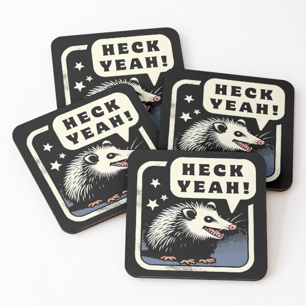 Item preview, Heck Yeah! Funny Possum designed and sold by Scaryzz.