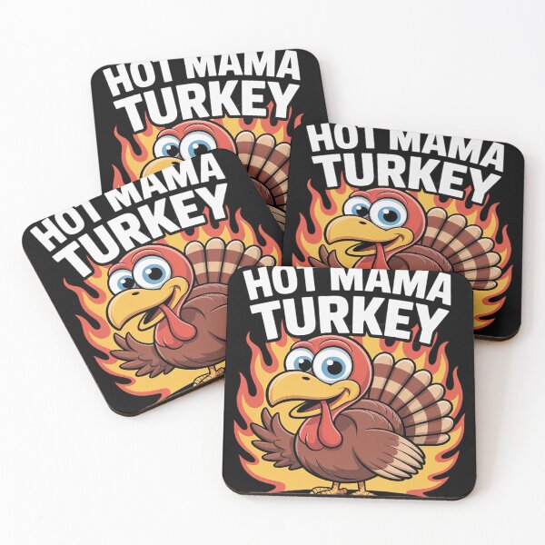 Item preview, Thanksgiving Hot Mama Turkey Matching Pajama  designed and sold by KonstanKoraner.