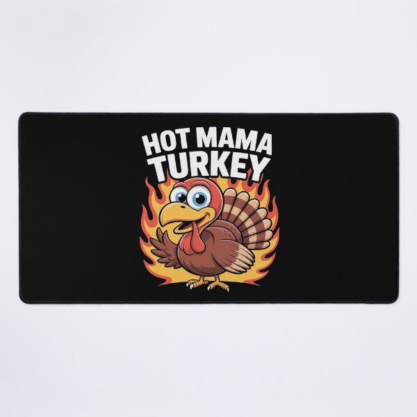 Item preview, Thanksgiving Hot Mama Turkey Matching Pajama designed and sold by KonstanKoraner.