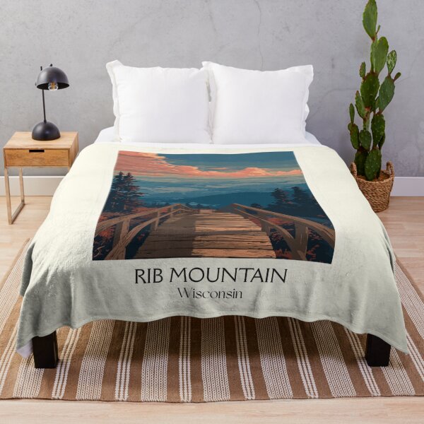 Item preview, Rib Mountain Wisconsin State Park Art Print designed and sold by TuncGK.