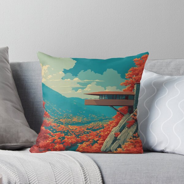Item preview, Spring Green Wisconsin Taliesin Art Print designed and sold by TuncGK.