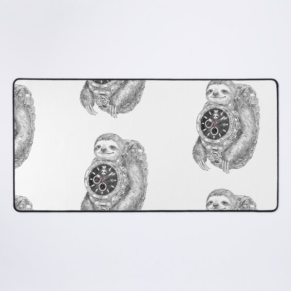 Item preview, "Slothwatch" - Born from the fusion of time and tranquility — a sloth that reminds us there’s no need to rush. designed and sold by Barabua-Shop.