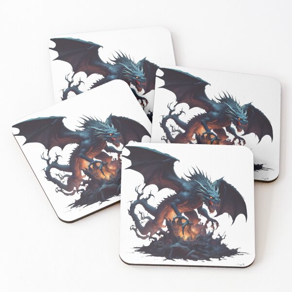 Item preview, Skull Dragon Spirit Bird – Dark Fantasy Gothic Art | “Even Darkness Learns to Fly” Quote Design designed and sold by NatureNookTees.