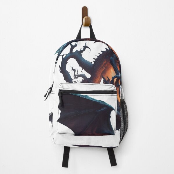 Item preview, Skull Dragon Spirit Bird – Dark Fantasy Gothic Art | “Even Darkness Learns to Fly” Quote Design designed and sold by NatureNookTees.