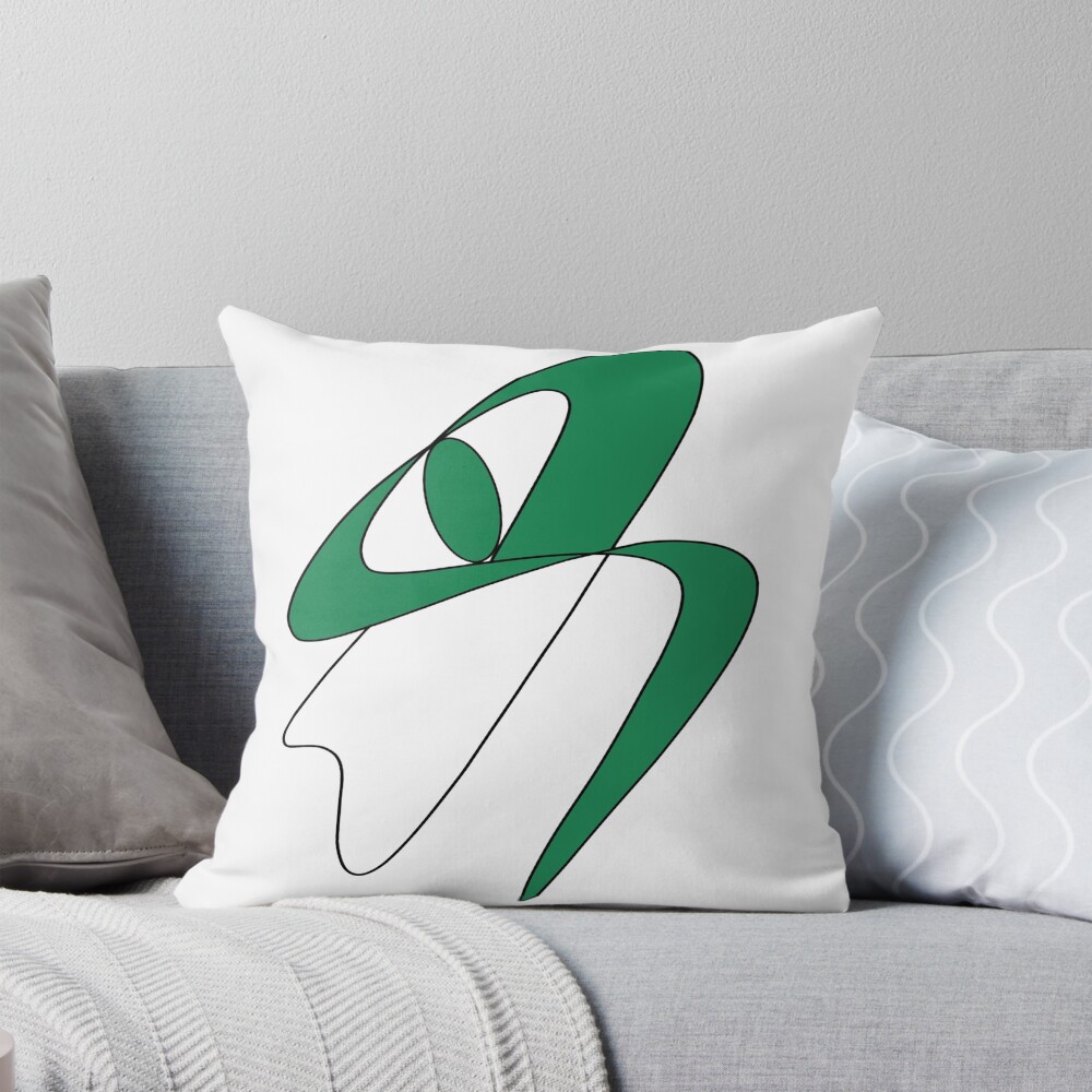 Item preview, Throw Pillow designed and sold by Designhand.