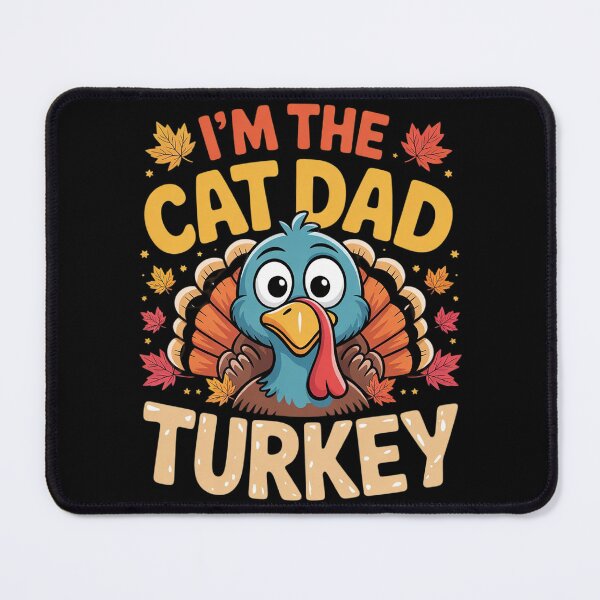 Item preview, Thanksgiving I'm The Cat Dad Turkey Matching designed and sold by KonstanKoraner.