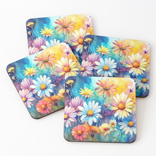 Item preview, Daisies in Watercolor designed and sold by MystAvalon.