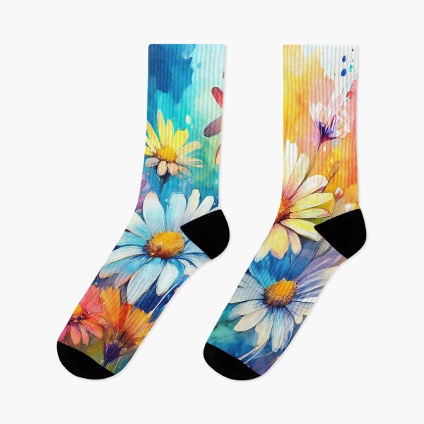 Item preview, Daisies in Watercolor designed and sold by MystAvalon.