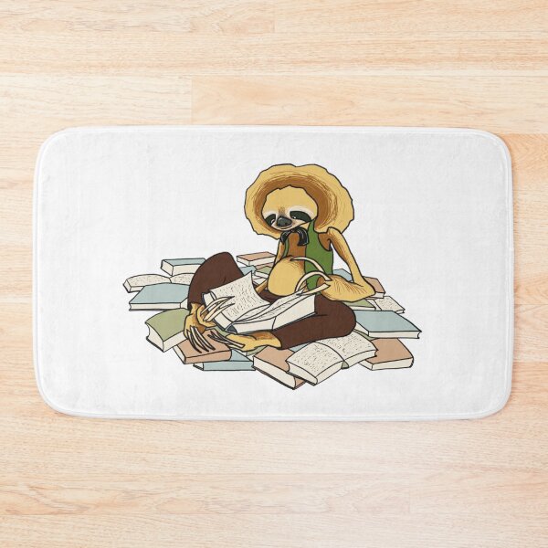 Item preview, Sloth’s Book Pile Reading Retreat designed and sold by Pink Writer.