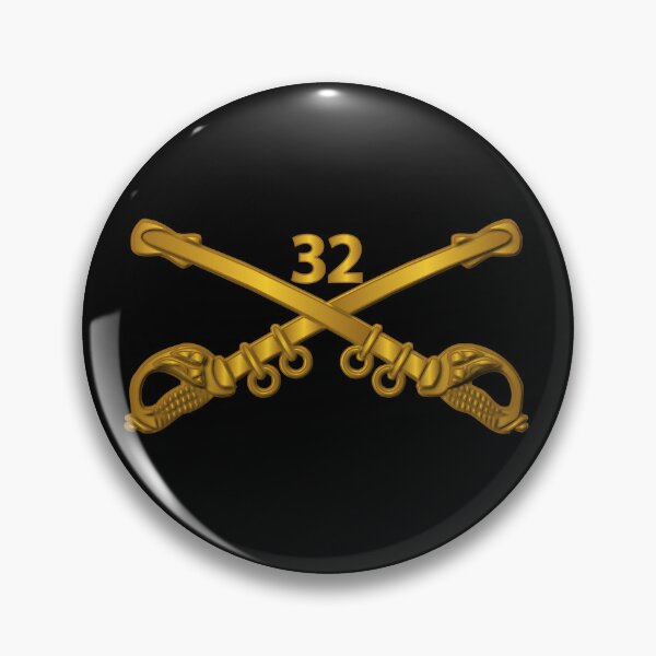 Item preview, Army - 32nd Cavalry Branch wo Txt designed and sold by Military Insignia Products.