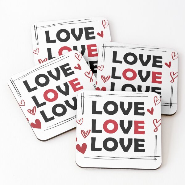 Item preview, lovelove Minimalist Typography designed and sold by Smay store.