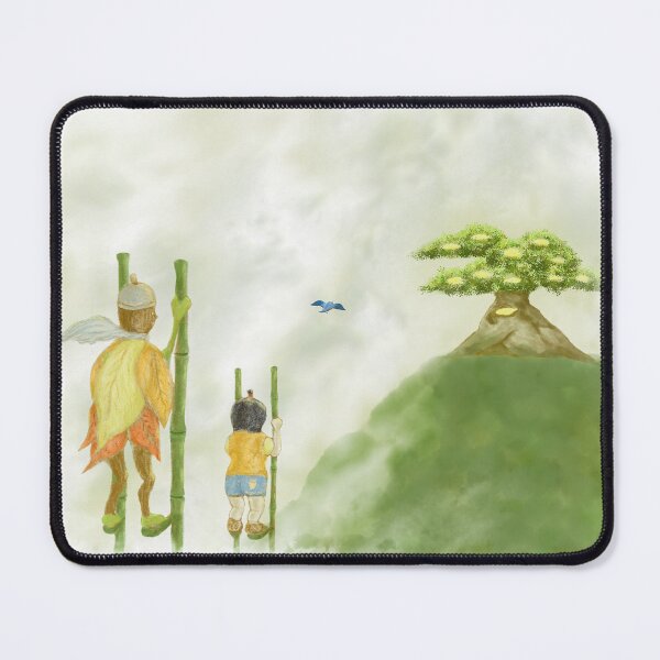 Item preview, Three friends walking on stilts designed and sold by greenPQBstudio.