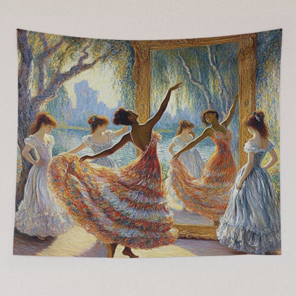 Item preview, Dancers in front of the mirror designed and sold by aleksandr13.