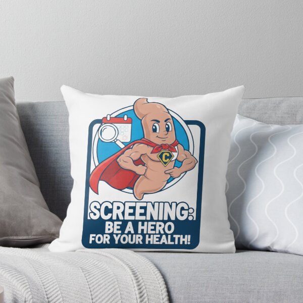Item preview, Super Colon Hero – Funny Colon Cancer Awareness Cartoon designed and sold by samuel2025.