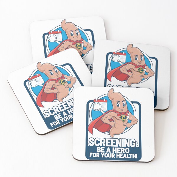 Item preview, Super Colon Hero – Funny Colon Cancer Awareness Cartoon designed and sold by samuel2025.