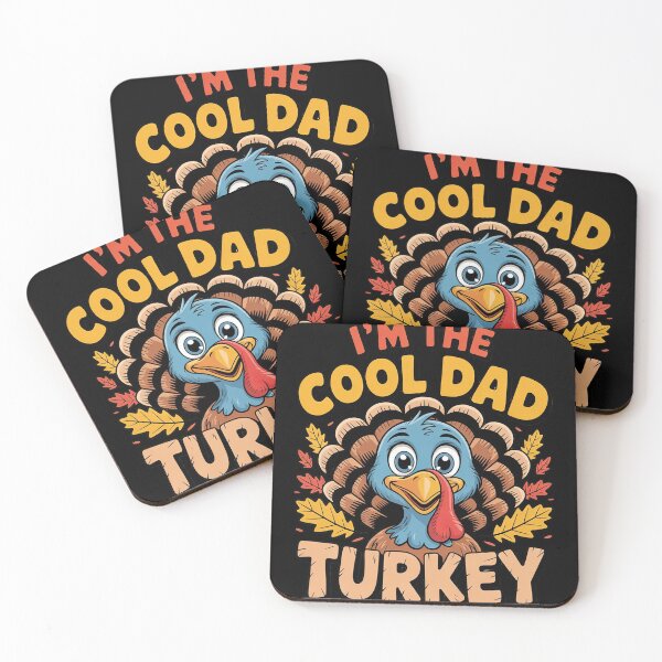 Item preview, Thanksgiving I'm The Cool Dad Turkey Matching  designed and sold by KonstanKoraner.
