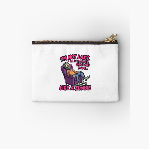 Item preview, I’m Not Lazy, I’m in Energy Saving Mode Like a Zombie” Sticker – Funny Zombie Couch Potato Design | Perfect for Laptops, Journals & Phone Cases | Relatable Humor Gift designed and sold by SassyArtist9006.