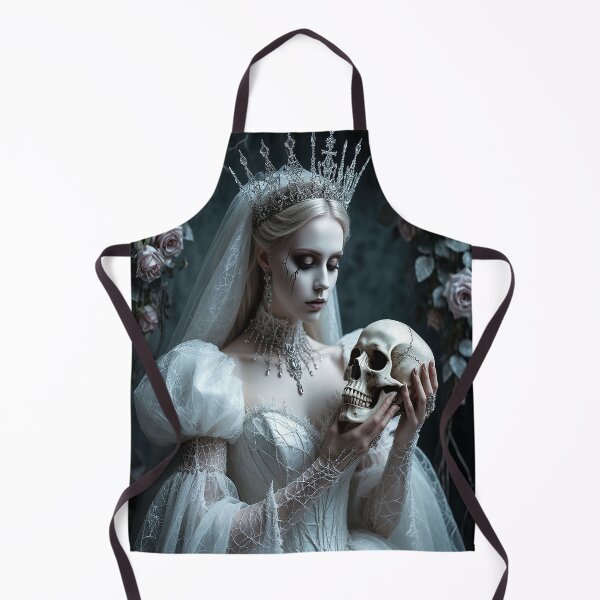 Item preview, The Ghostly White Queen – Halloween Elegance designed and sold by AmetistLight.