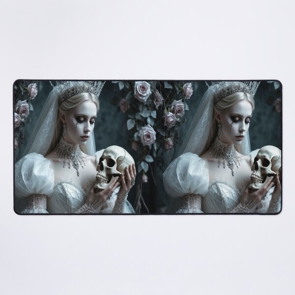 Item preview, The Ghostly White Queen – Halloween Elegance designed and sold by AmetistLight.