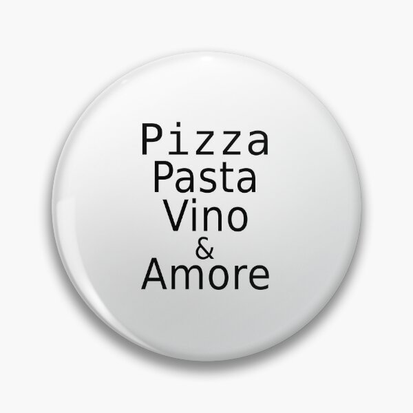 Item preview, Pizza Pasta Vino & Amore Black designed and sold by Julia Snaigala.