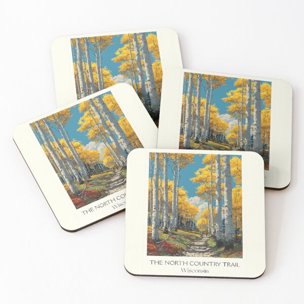 Item preview, The North Country Trail Wisconsin Art Print designed and sold by TuncGK.