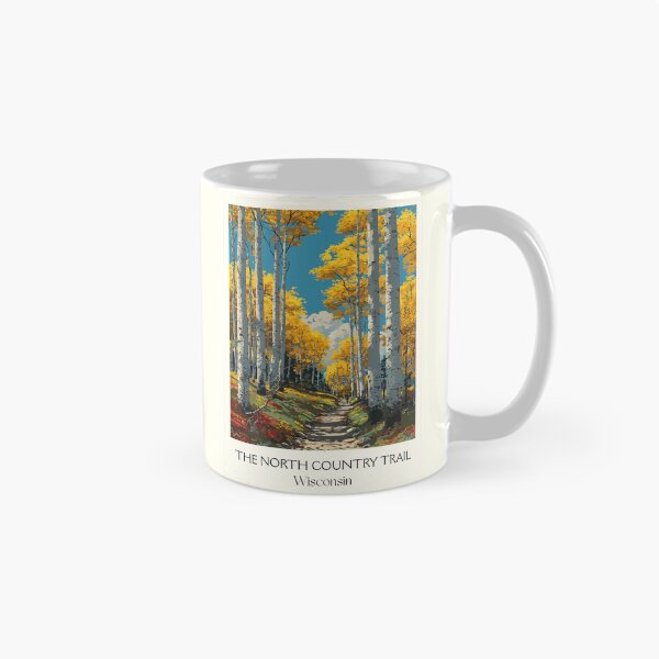 Item preview, The North Country Trail Wisconsin Art Print designed and sold by TuncGK.
