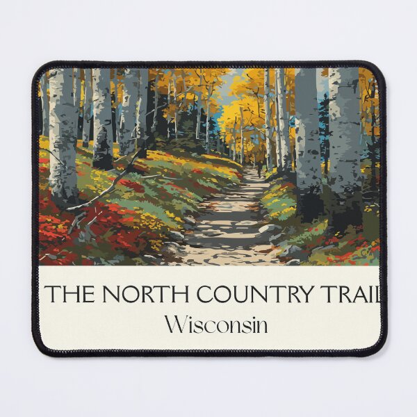 Item preview, The North Country Trail Wisconsin Art Print designed and sold by TuncGK.