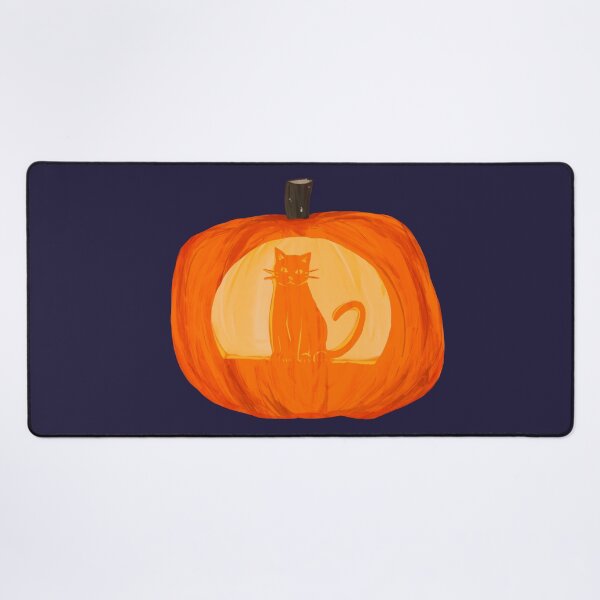Item preview, Jack-o'-lantern Cat designed and sold by sunlucky.