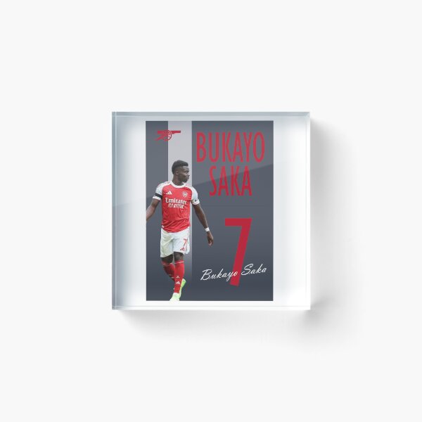 Item preview, Arsenal, Saka designed and sold by Charlotte Hawkins.