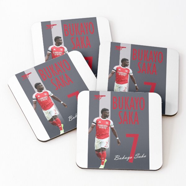 Item preview, Arsenal, Saka designed and sold by Charlotte Hawkins.