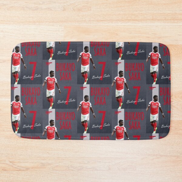 Item preview, Arsenal, Saka designed and sold by Charlotte Hawkins.