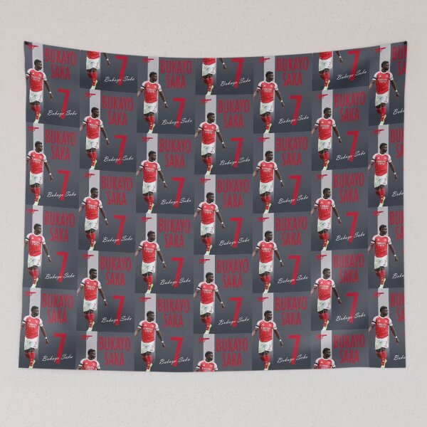 Item preview, Arsenal, Saka designed and sold by Charlotte Hawkins.