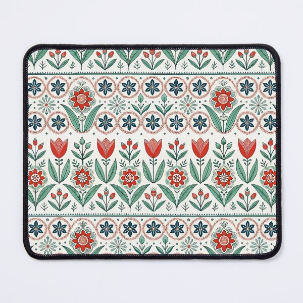 Item preview, Nordic Floral Borders designed and sold by Shuga-Design.