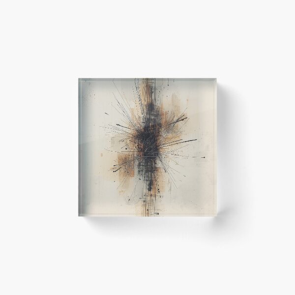 Item preview, Architectural Implosion – Modern Ink Art designed and sold by MarvinStudios.