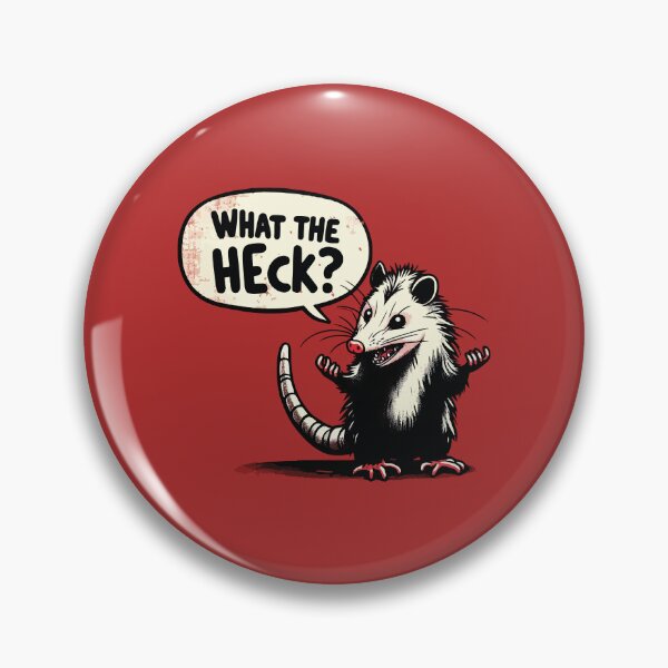 Item preview, What the Heck? - Funny Opossum designed and sold by Scaryzz.