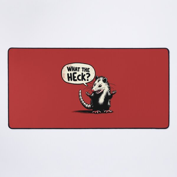 Item preview, What the Heck? - Funny Opossum designed and sold by Scaryzz.